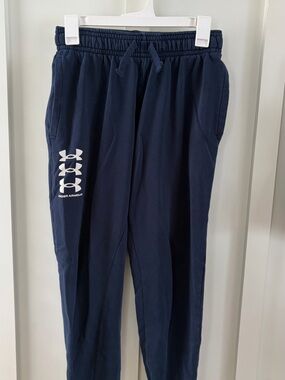 Under Armour Men’s ColdGear Joggers | Navy | Size Small | Athletic Fit